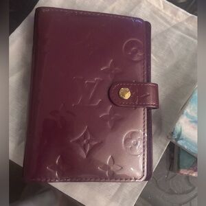 Louis Vuitton Vernis Bordeaux Agenda Organizer - Passport